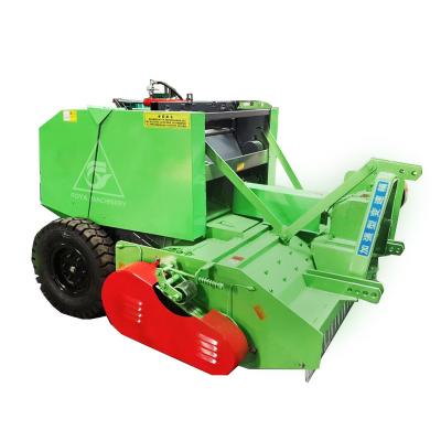 China Silage crushing factory direct packing cheap diesel powered mini hay baler prices for sale