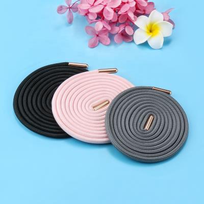 China New Design Round Shape Custom Metal Studs Of Lace, Hoodie String And Swimwear Cord for sale