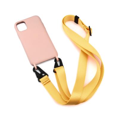 China Factory Price YLDS Head Chain Necklace Waterproof Phone Cases For Iphone Phone Case With Necklace for sale