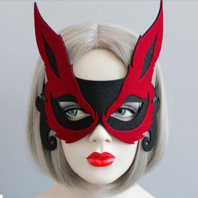 China Halloween. Part. Mask Ball Customized Design Christmas Halloween Mask Festival Felt Masks For Party for sale