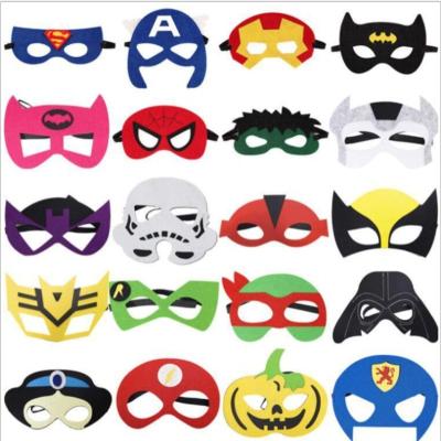 China Halloween. Part. Mask Ball Kids Animal Felt Masks For Boys And Girls Birthday Party Cosplay Halloween Costume Props Customized Christmas Gifts for sale