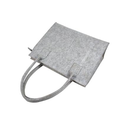 China PORTABLE Wholesale eco promotional custom handmade polyester felt to carry shopping bag gift wrap woman for sale