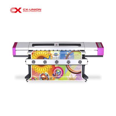 China Factory 1.6m 1.8m eco solvent inkjet printer advertising printing machine dx5 head banner plotter 1812ld for sale