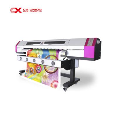 China Factory 2.5m print head dx5 galaxy printer large format conspirator cable banner printing machine for sale for sale