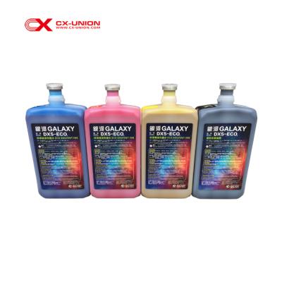 China cost effective eco solvent tinta dx5 for DX-5 printer printing ink for sale