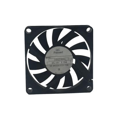 China Air cooling 70x70x10mm 70mm 7010 3500 rpm 5v 12v 24v DC axial brushless exhaust waterproof fan for welding machine for humidifier for sale