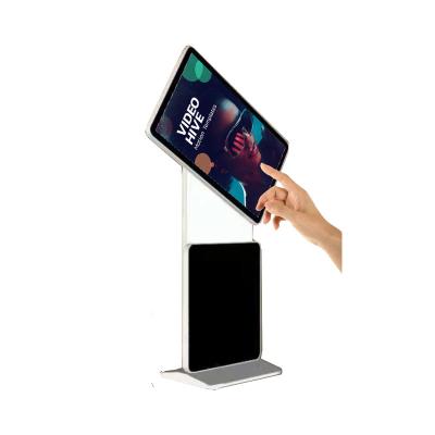 China 55inch touch screen lcd display totem new design full HD kiosk monitor digital poster for sale