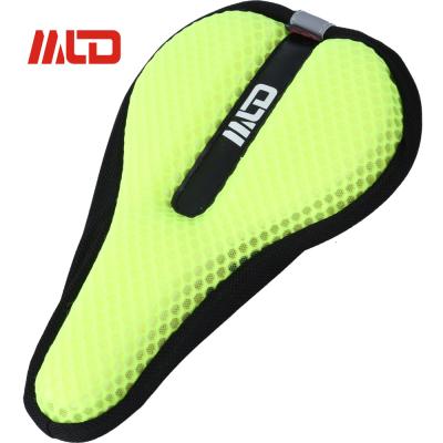 China New Comfortable Comfortable Bicycle Saddle Cover Mesh Green Saddle Cover By OEM &ODM for sale