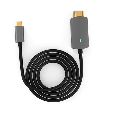 China usb adapter BASIX type-c to HD-MI 4K30hz hot pvc wire products hub 5.7*2.3*0.9cm for sale