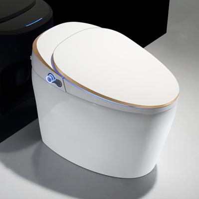 China Automatic Operation Bathroom Wholesale Modern Fashion Automatic Ceramic Intelligent Toilet Bowl for sale