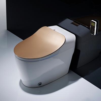 China Chinese Double-Flow Manufacturer Control System Golden Auto Flush Mobile Portable Smart Toilet for sale