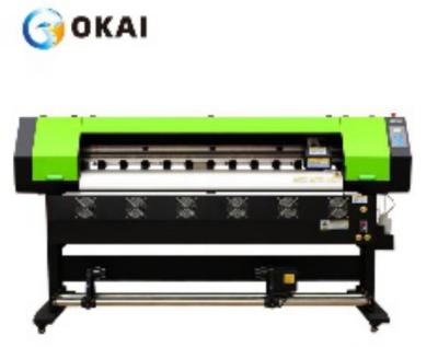 China Printer For Advertisement Outdoor Digital Printer 2490*750*650mm 168 KG Eco Solvent Ink Te koop