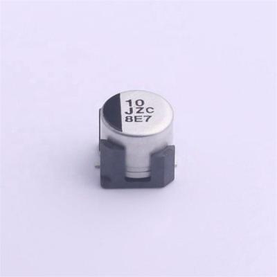 China Standard 10uF 20% French Fries Type Aluminum Electrolytic Capacitor 63VEEHZC1J100V for sale