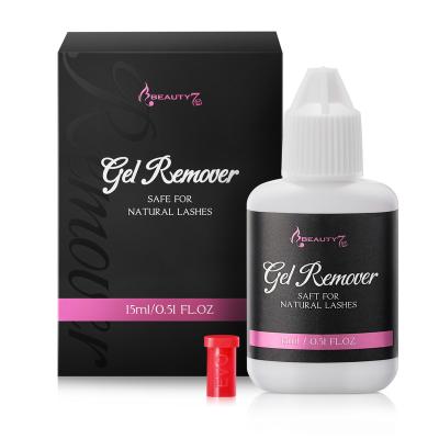 China Wholesale 15ml Quick And Safe Type Lash Glue Remover Gel Gel Remover For Eyelash Extensions for sale