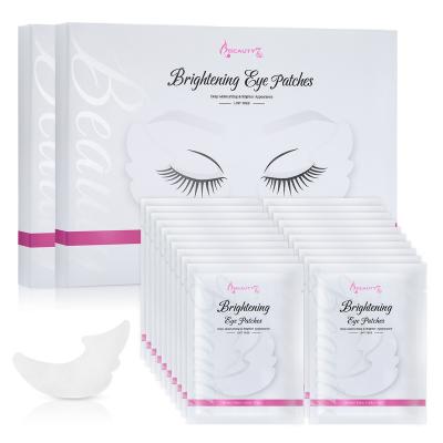 China Beauty7 Anti-Puffiness Brightening Eye Patch Under Eye Gel Pads Reducing Dark Circles Puffy Hydrogel Eye Pads for sale