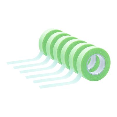 China High Quality Nonwoven Fabric Nonwoven Fabric Eyelash Tape Breathable Skin-Friendly Green Eyelash Extension Tape for sale