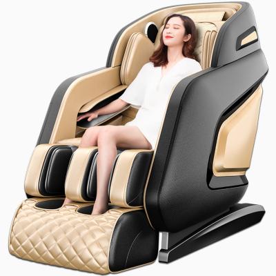 China Bluetooth System 4D Massage Chair With Foot Rollers Massage Chair / Weightlessness Massage / Chair Massage for sale