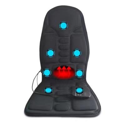 China Hot Selling Body Shiatsu Massage Cushion for Neck and Back with Infrared Heat Vibration Car Cushions for sale