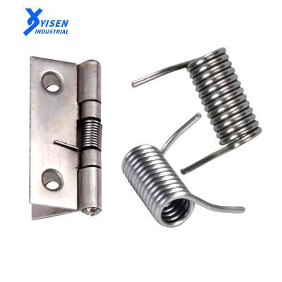 China Yisen Supply Double Spring Latch Spring Tension Door Closer Galvanized Torsion Spring for sale