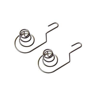 China Torsion Spring 0.6mm Wire Nickel Plating Spring Clip Contacts Negative and Battery Positive and Negative Spring Positive for sale