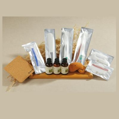 China Star Eco-Friendly Disposable Product Supply Home Hotel Bath Kit Environment Amenity Bag Hotel Amenities Cosmetic Traveling Supplies for sale