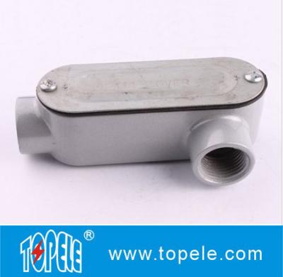 China Aluminum LL Type Rigid Conduit Body For IMC / 4 Inch Rigid Conduit Fitting for sale