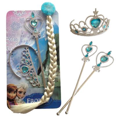 China Fashion Elsa Children Headdress for Babies Costume Kid Headband Elsa Dress for sale