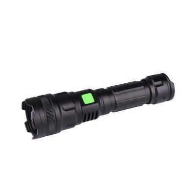 China NEW 2021 concise style high power led flashlight fire rechargeable waterproof led tactical flashlights for sale