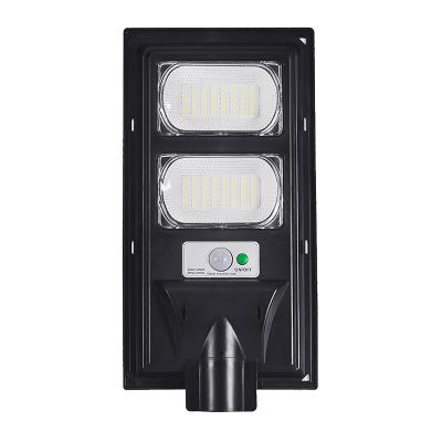 China Garden Cheap Integrated Led Road Lamp All In One 100W 200W 300W LED Solar Street Light for sale