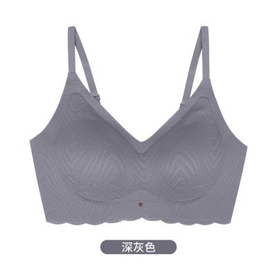 China China Wholesale Breathable Wireless Seamless Seamless Bra Women's Sports Lace Bra Female Floral Seamless Bra Yoga for sale