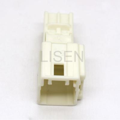 China Automotive Factory 1 Pin Male Automotive Connector Unsealed Direct White With Terminals for sale