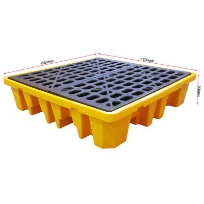 China Double Faced 4-Way Plastic Spill Containment Paddle For Drum for sale