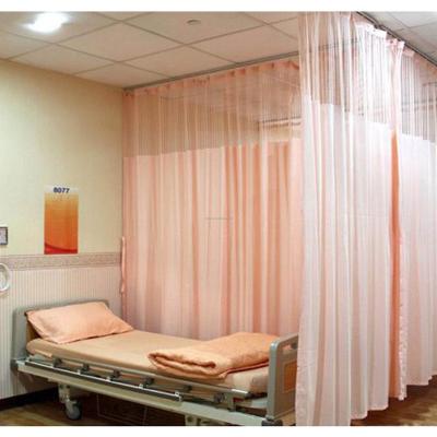 China Large Pacific Blue Flame Retardant Health Grommet Curtain, Medical Curtain, Hospital Bed Curtain Disposable Curtain for sale