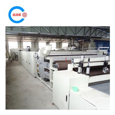 China Hotels Machine Non Woven Stiff Wadding Production Line for sale