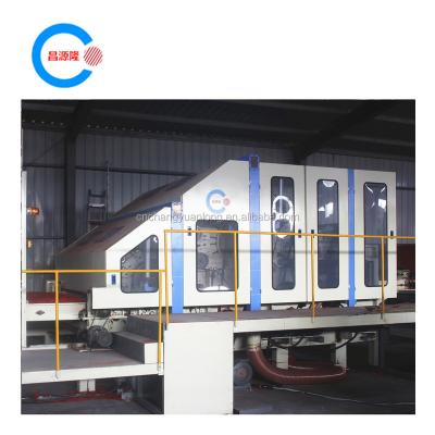 China Polyester High Capacity Nonwoven Carding Machine For Fiber Carding for sale