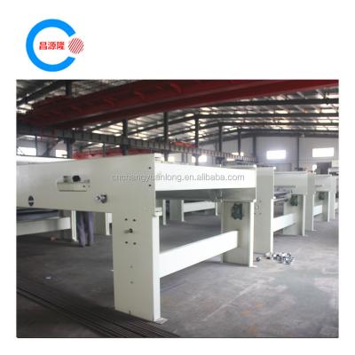 China Hotels Nonwoven Fabric Making Machine PVC Conveyor Belt Cross Lapper Machine for sale