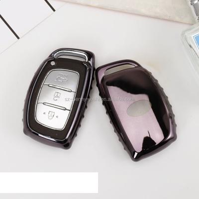 China Accessories Soft TPU Car Remote Key Car Key Cover TPU Case Suitable For Hyundai Smart Key for sale