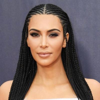 China Braid Color Women Braided Unprocessed Heat Resistant Synthetic Lace Front Wigs Hair Wigs 180% Density for sale