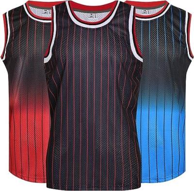 China Custom Made Basketball Uniforms Mens Basketball Uniforms Antibacterial Blank Sublimation Basketball Uniforms for sale