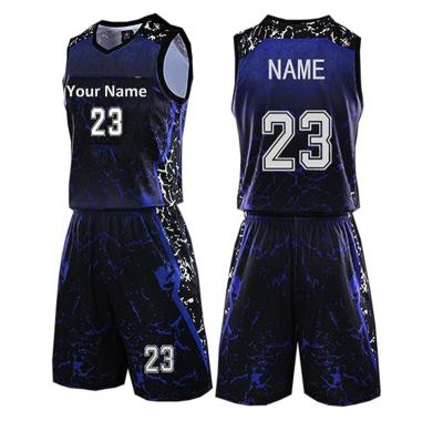 China Breathable Antibacterial Mens Basketball Uniforms Basketball Uniforms For Custom Sublimation Basketball Uniforms Importer for sale