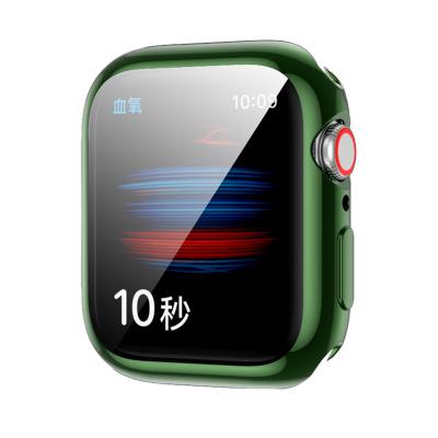 China Durable TPU Watch Cover Case For Apple Watch Series Se 6 5 4 With Screen Protector Anti-scratch Bumper For iWatch 44mm 40mm for sale