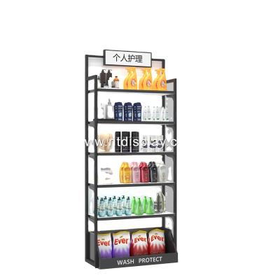 China Customized design and store design wall shelf cosmetic product display racks shop furniture cosmetic display cabinet for sale