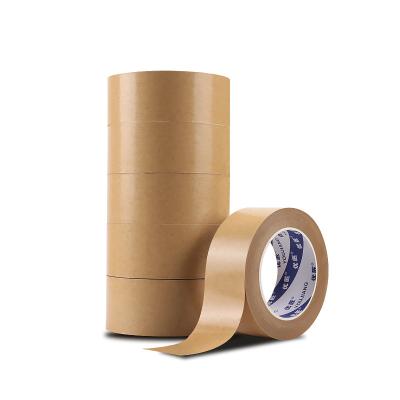 Chine Tape de papier kraft brun biodégradable écrite sur mesure à vendre