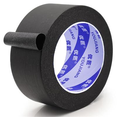 중국 Black Paint Multi-Surface Masking Tape Easy Removal For Security Wall Crafts Art Construction Renovation 판매용