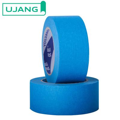 China 1 Inch House Masking Tape Print Design Mask Adhesion Up To 2 6 N/cm for sale