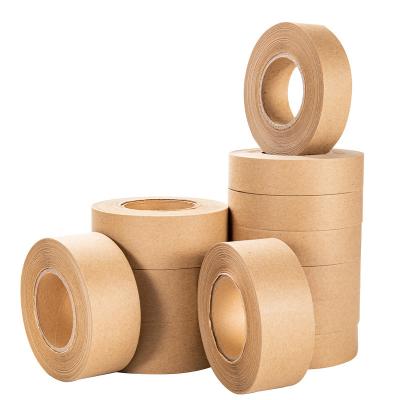 China 2 Inches Kraft Paper Tape With Eco Friendly Water Activated Adhesive Brown Paper Tape zu verkaufen