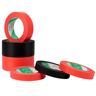 China Customizable Size Manufacturers Hot Selling Red Masking Tape for sale