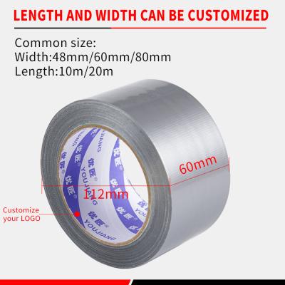 Κίνα Προσαρμοσμένο λογότυπο Wholesale Heavy Duty Clotch Duct Tape Ανερόστεγη Βιομηχανική αντοχή προς πώληση