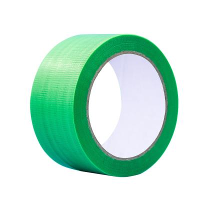 China High Strength PE Cloth Masking Tape Plastic Film Stitching / Industrial Masking For Mass Customization for sale