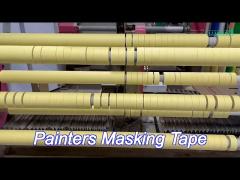 Crepe Paper Masking Tape - Protection Of Surfaces During Painting, Decorating, 50mm X 50m Beige